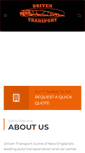 Mobile Screenshot of driventransport.com